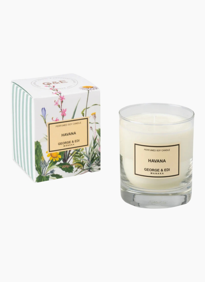 George & Edi Soy Candle 200g - Havana