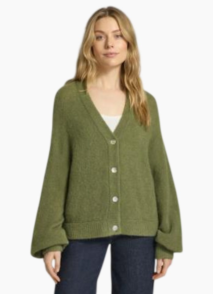 MSCH MSCH Petrinelle Hope Cardigan-OLIVINE