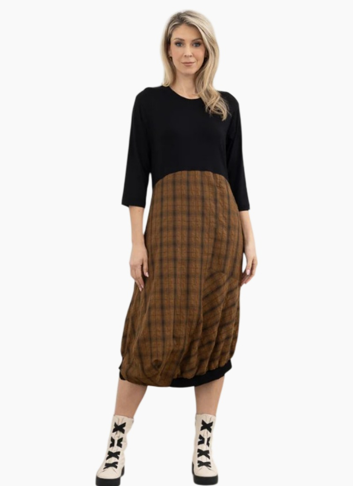 X Lab Overcast dress Tan