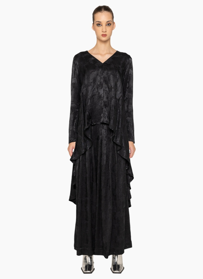 Bone & Arrow 803 Coda Top - Black Etch