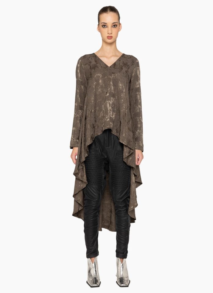 Bone & Arrow 803 Coda Top - Seaweed Etch