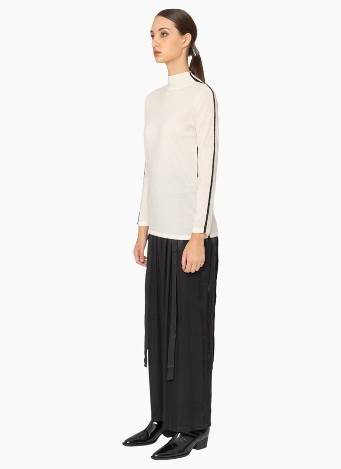 Bone & Arrow KN026 Novara Top - Winter White