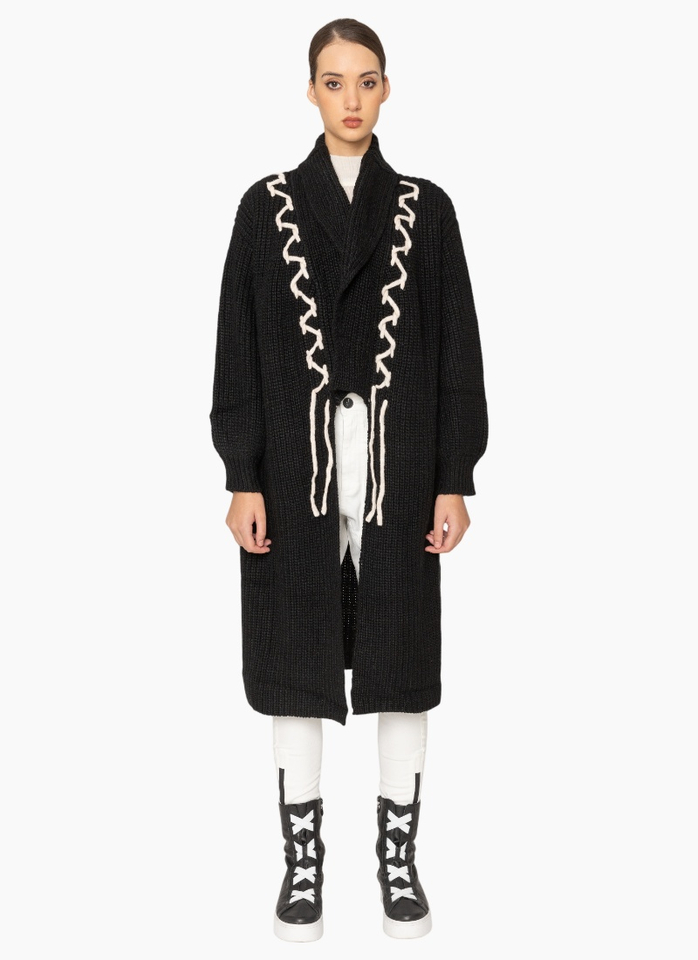 Bone & Arrow KN038 Liam Long Cardigan