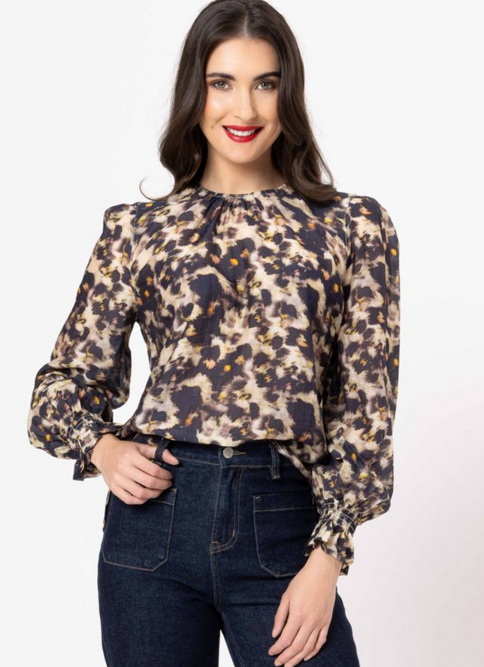 Leila + Luca New York Top - Wild Burst