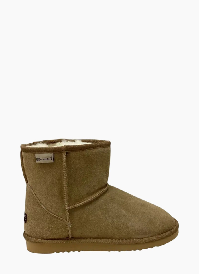 Mi Woollies Punga Mini Slipper Walnut