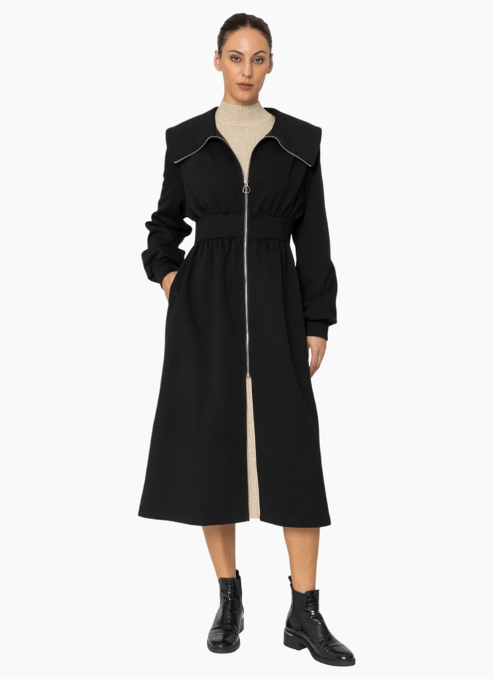 Two by Two 5082 Darwin Coat - Black