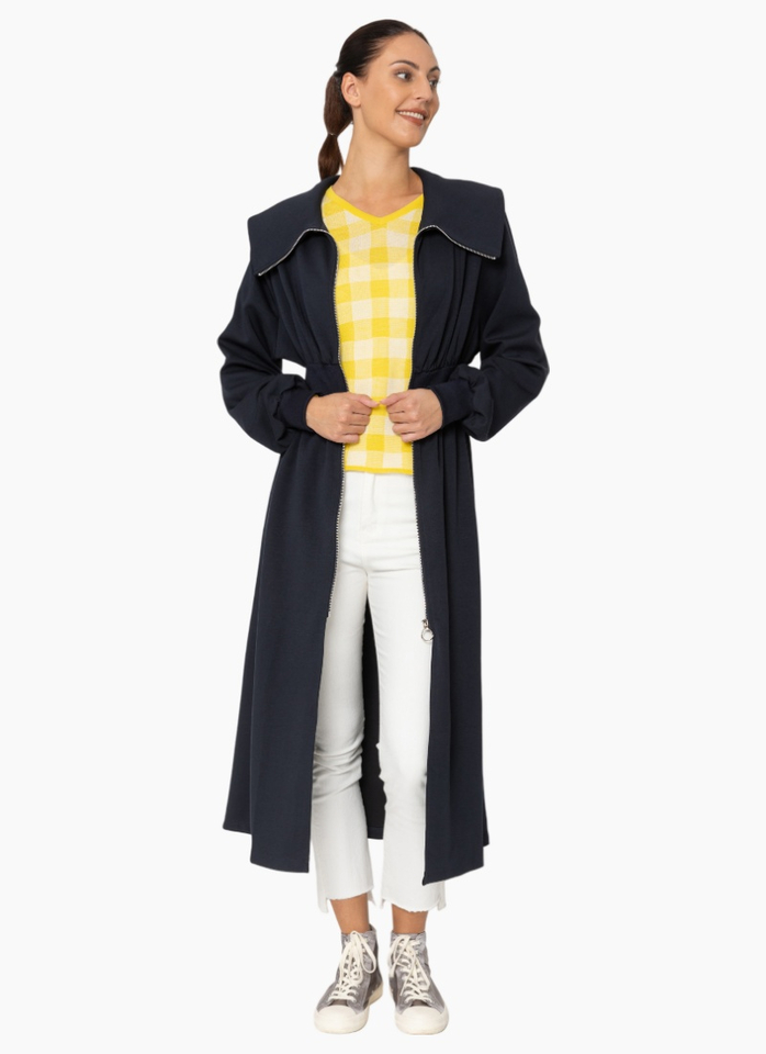 Two by Two 5082 Darwin Coat - Navy
