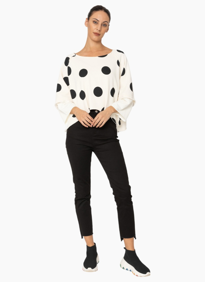 Two by Two 839 Riza Sweatshirt - White
