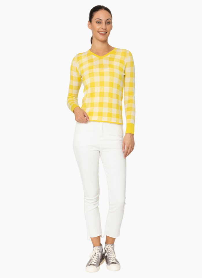 Two by Two K702 Rex Top - Sunshine Check