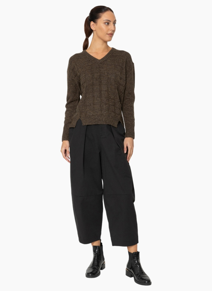 Two by Two KN036 Dean Jumper - Mocha
