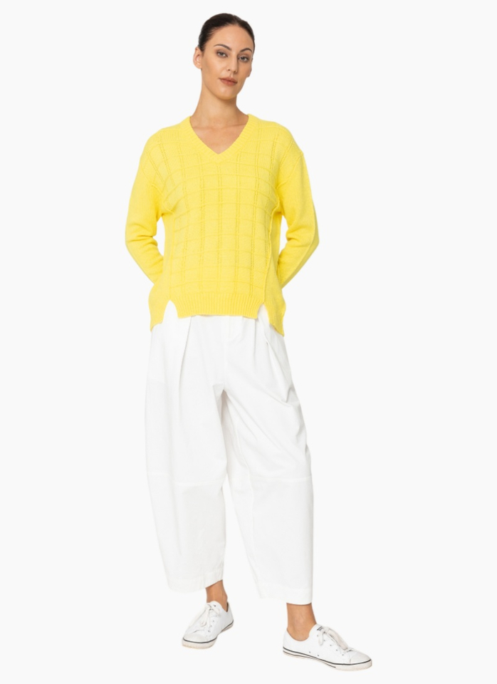 Two by Two KN036 Dean Jumper - Sunshine
