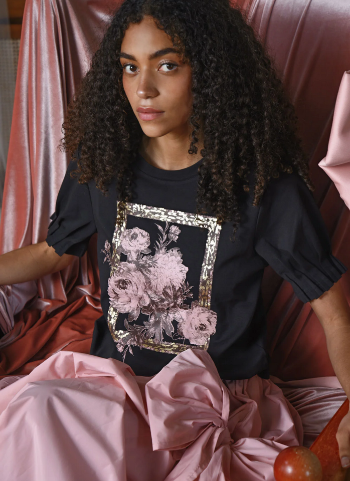 COOP Foil & Flourish T-Shirt - Black