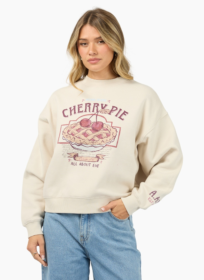 All About Eve cherry pie box crew