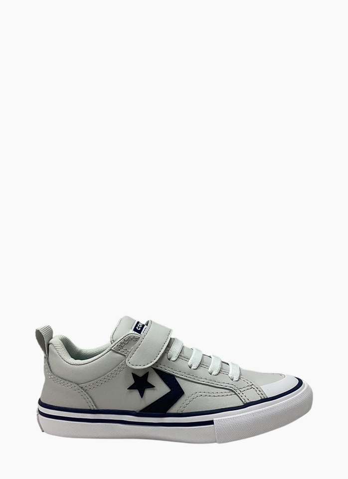 Converse A13080C Pro Blaze Strap OX Shoe Youth Barely Grey/Navy/White
