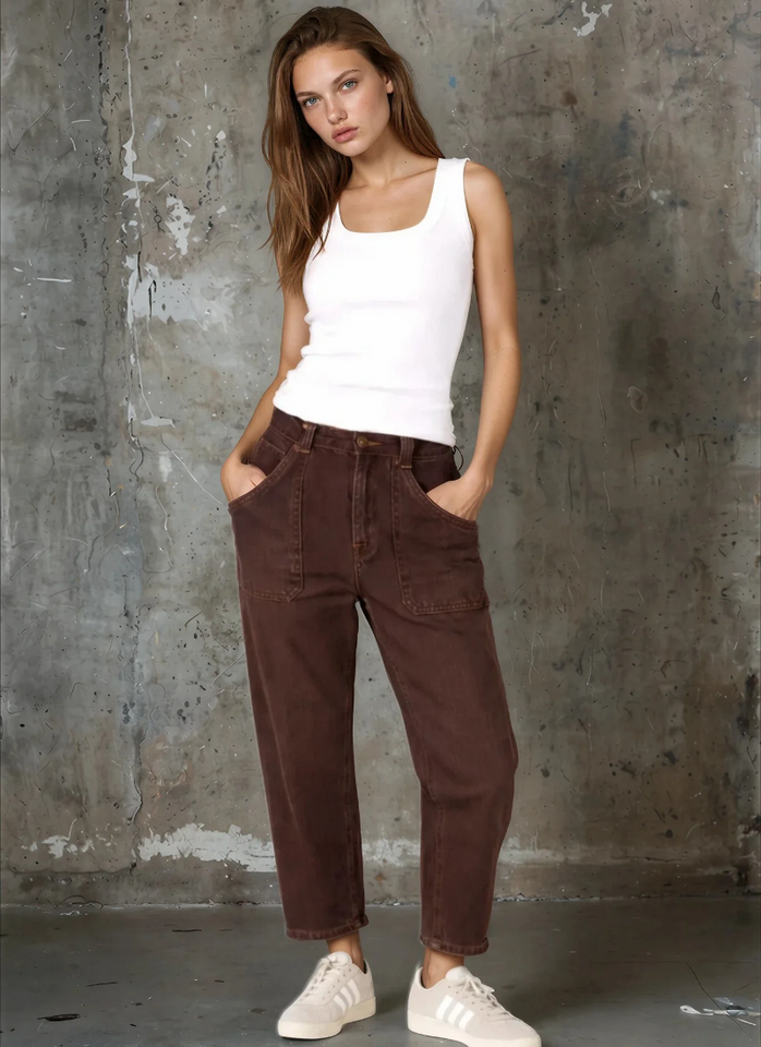 MOSS PARKER Jean - Chocolate