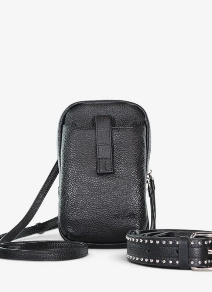 Minx Dial Up Jet Setter Bag - Black/Silver