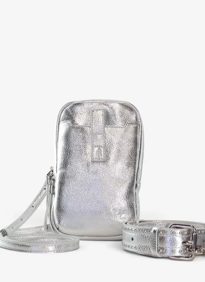 Minx Dial Up Jet Setter Bag - Silver