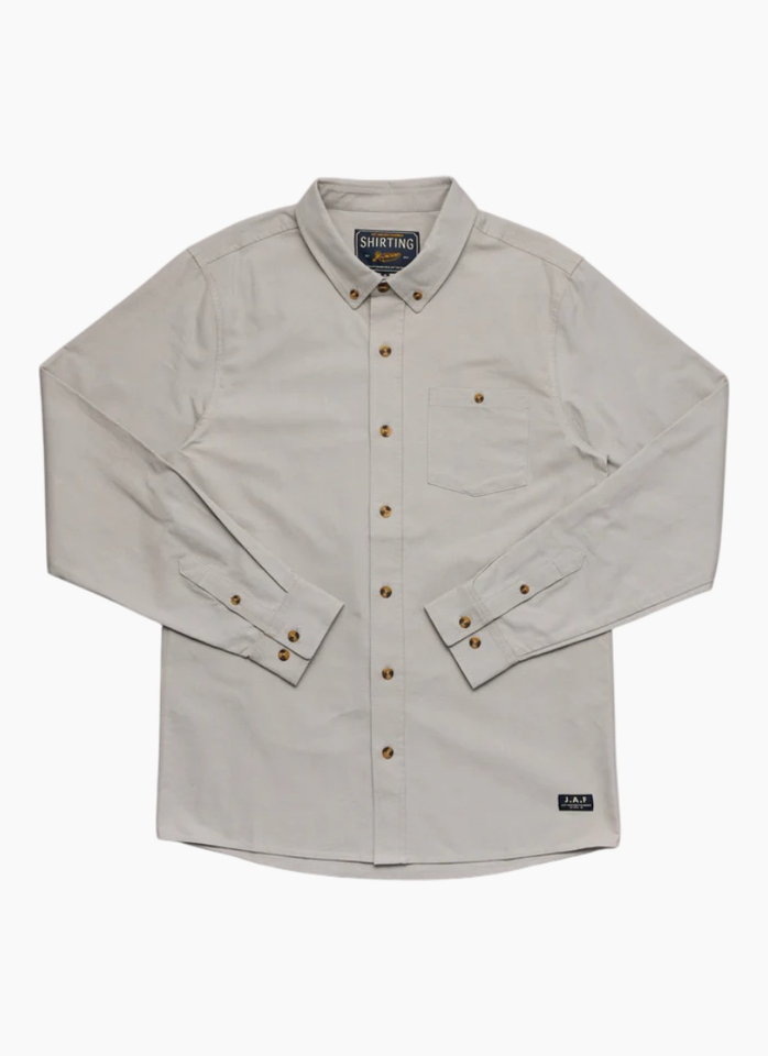 Just Another Fisherman anchorage shirt - light grey