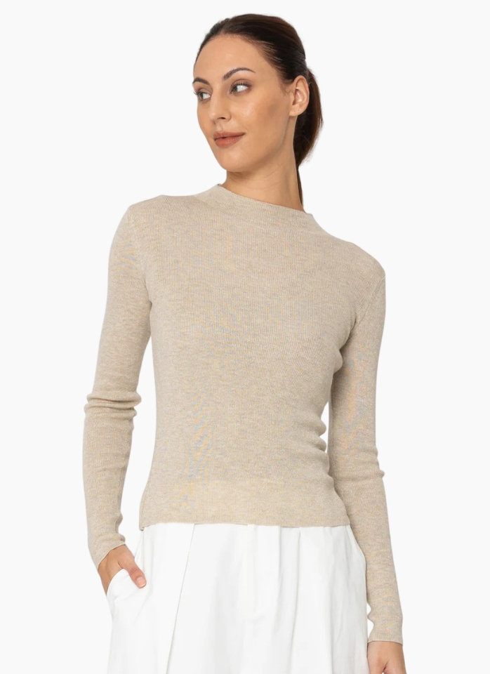 Two by Two Hazel Top - Bone