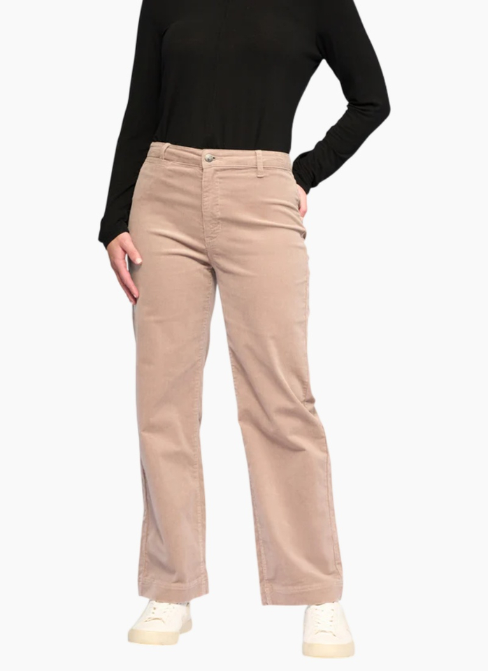 Vassalli Market Cord Pant - Twig