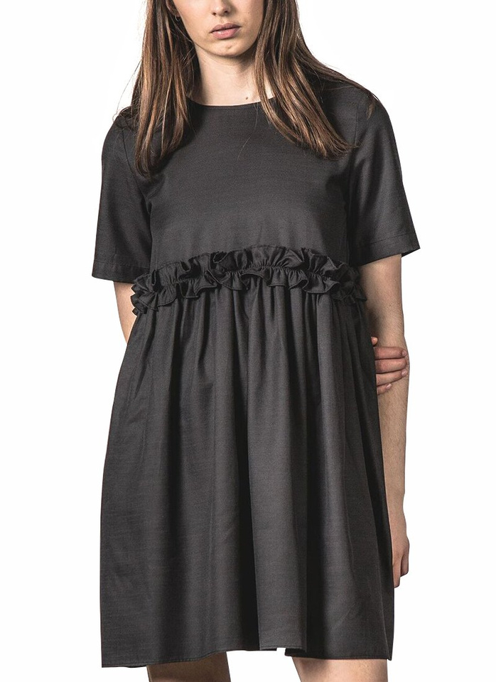 THING THING PRIORITY DRESS BLACK