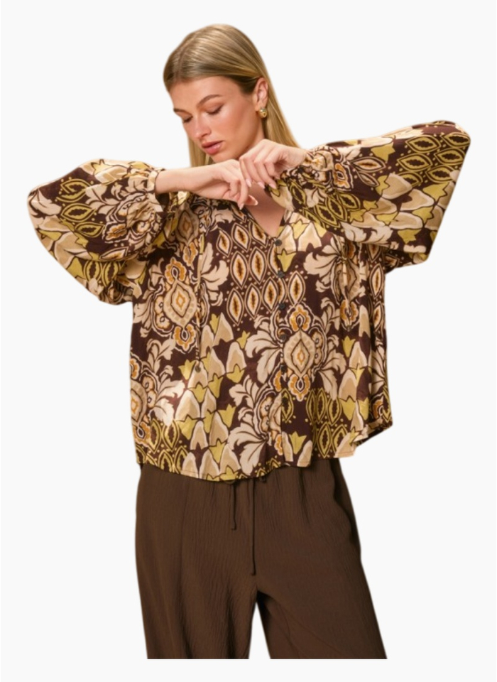 Stone Ember Blouse