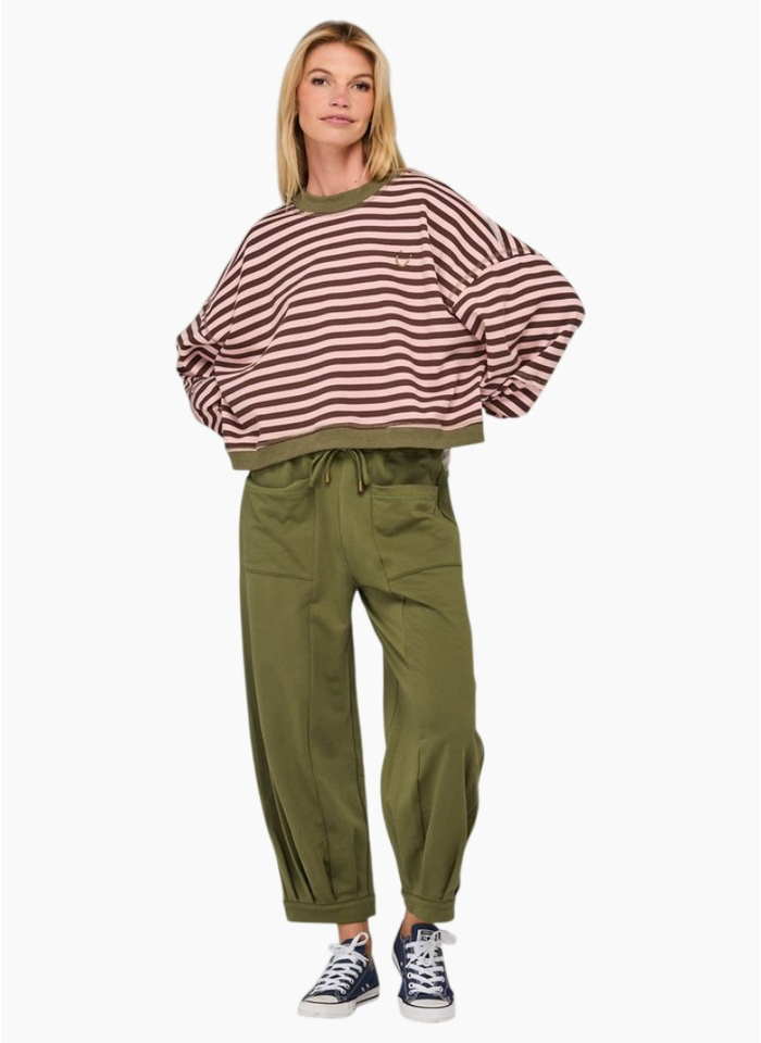 Boom Shankar Guru Track Pant - Khaki