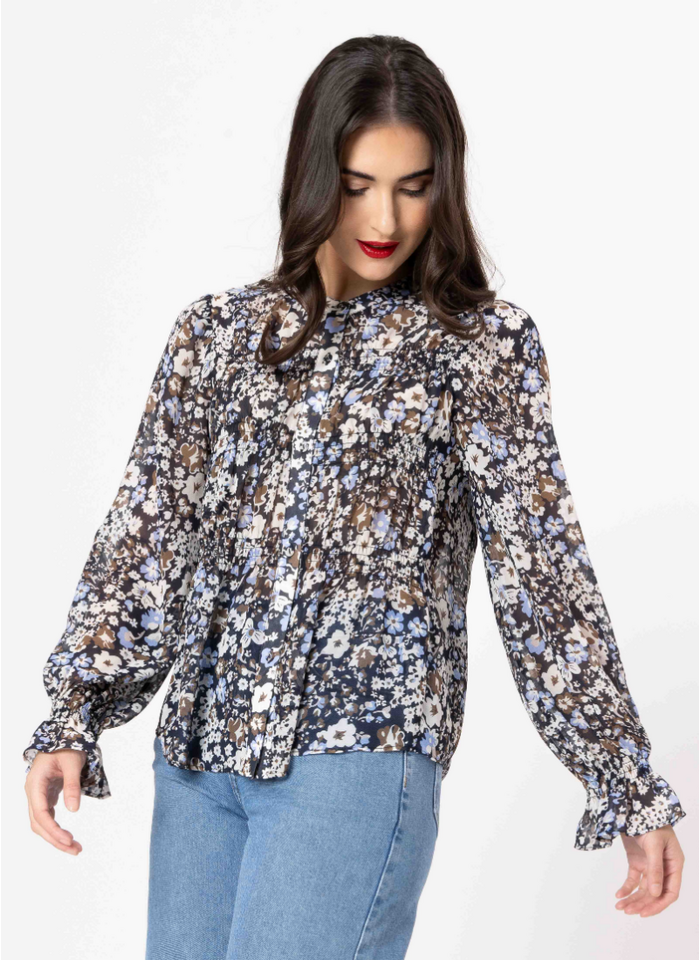 Seeking Lola Bonita Top - Woodland Blossom