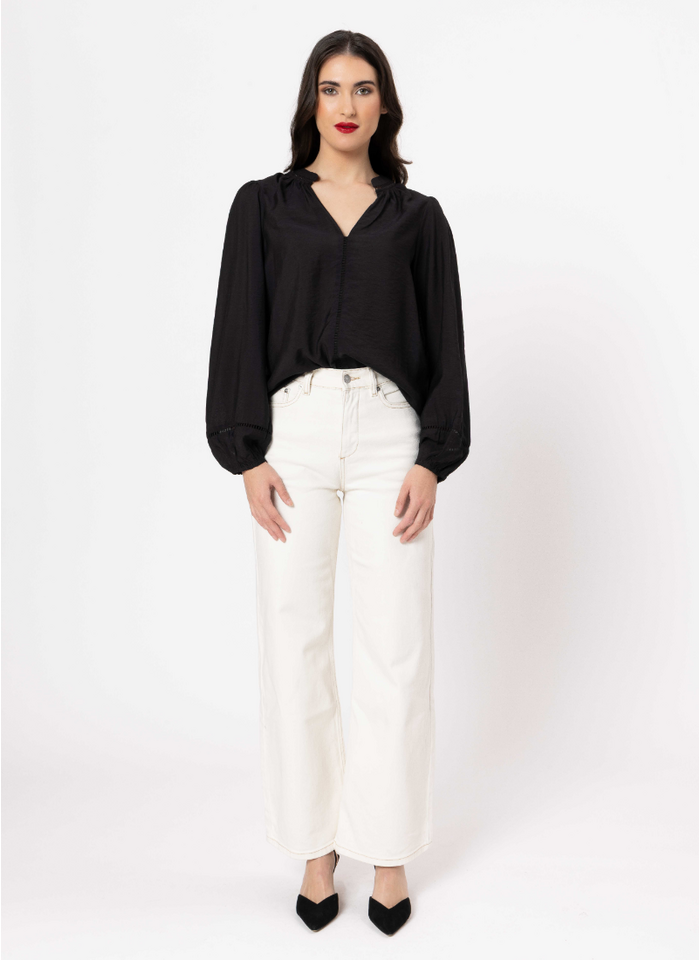 Seeking Lola Sylvie Top - Black