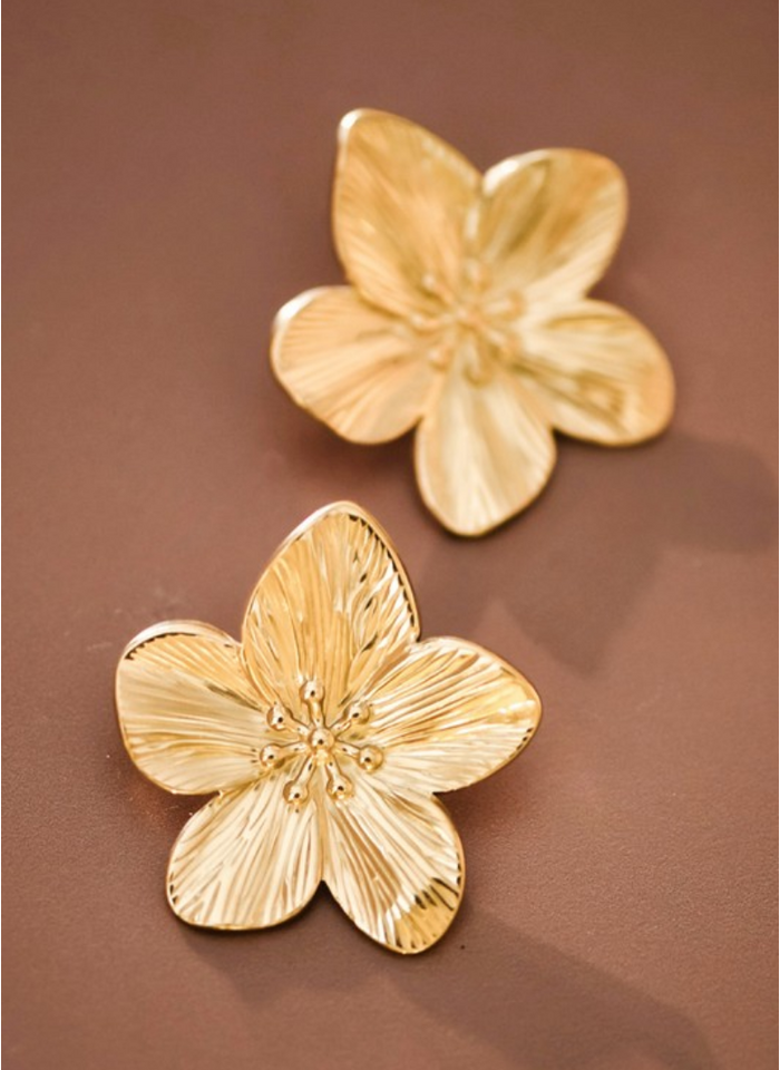 Nicky Floral Stud Earrings