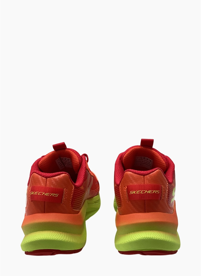 Skechers 404023L Max Cushioning Ascender Sneaker Orange Multi
