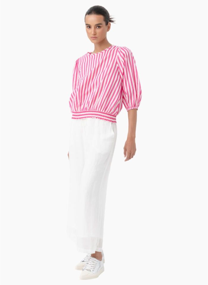 Blacklist 3153 Zurich Top - Pink Stripe