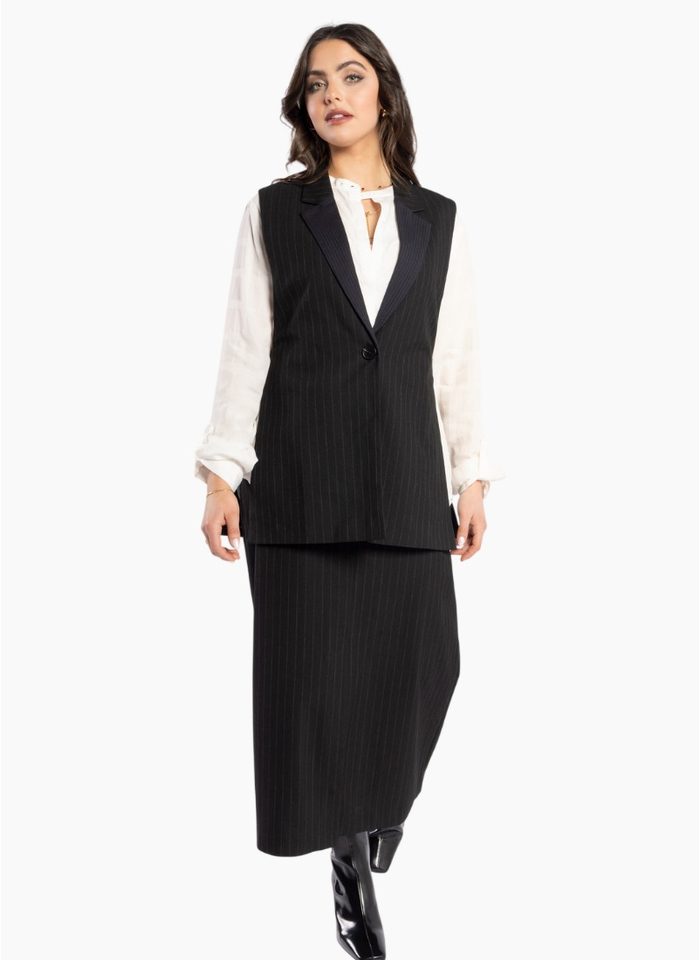 Drama the Label Au Lait Waistcoat