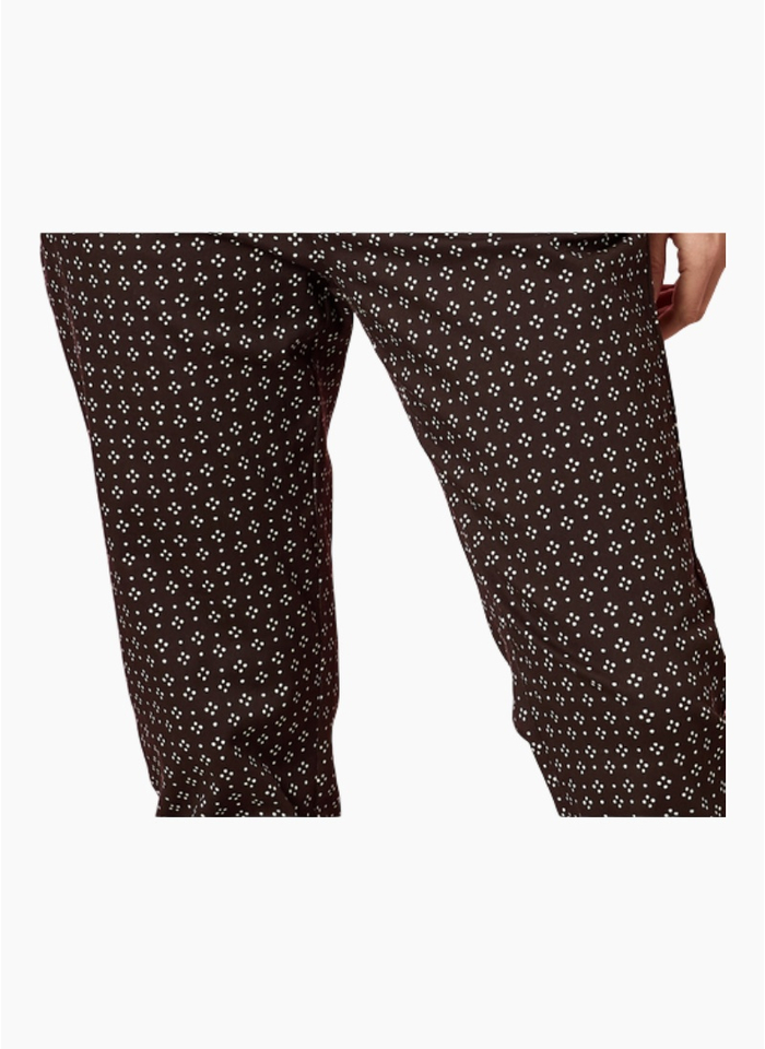 Gordon Smith Kelly Print Pant-Coffee