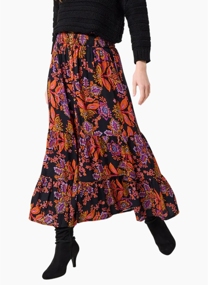 Joe Brown Fabulous Florals Button Front Maxi Skirt