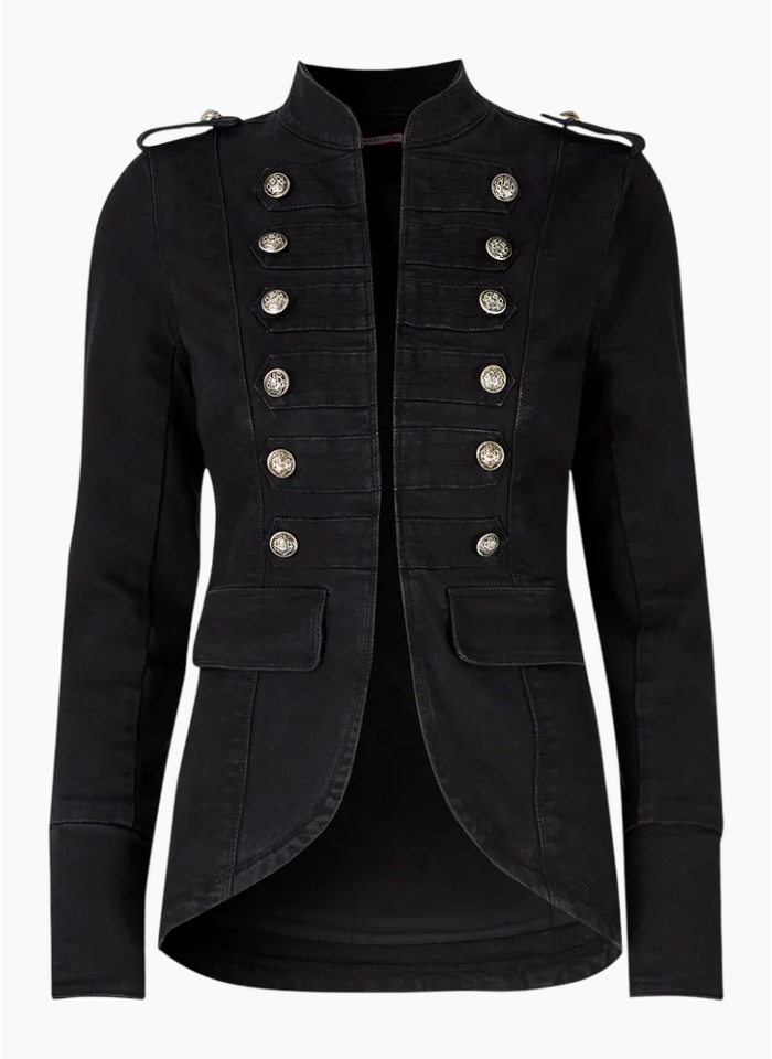 Joe Brown ULTIMATE DENIM MILITARY JACKER-BLACK