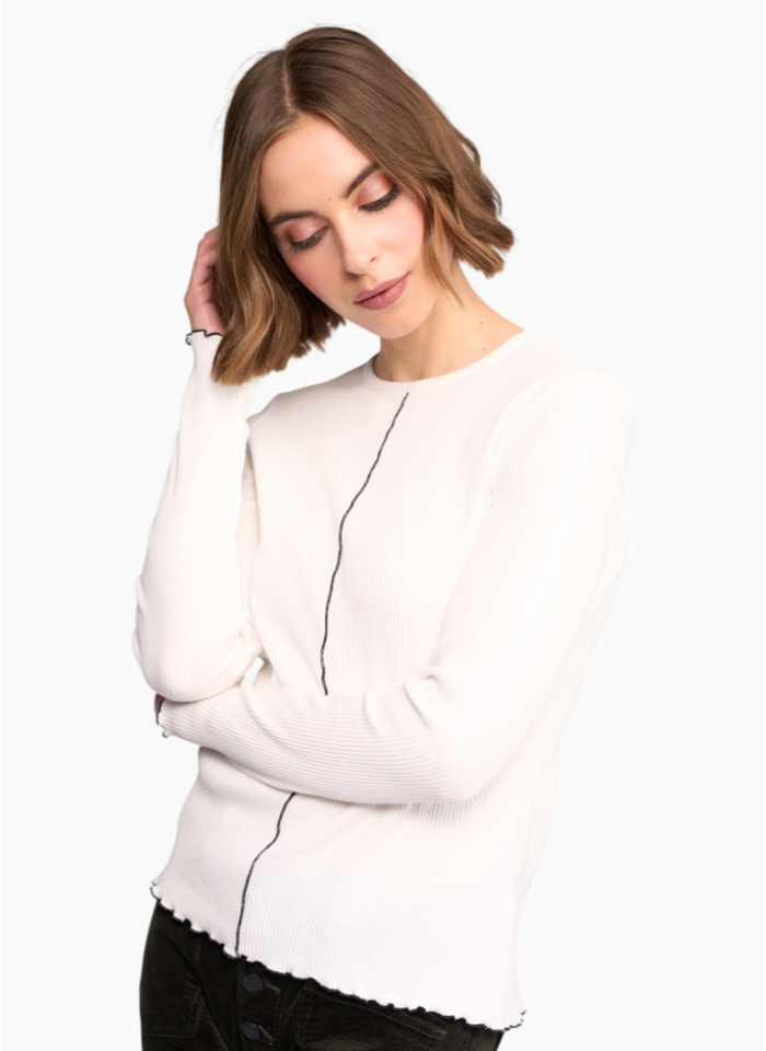 Knewe Sofie Top - Off White