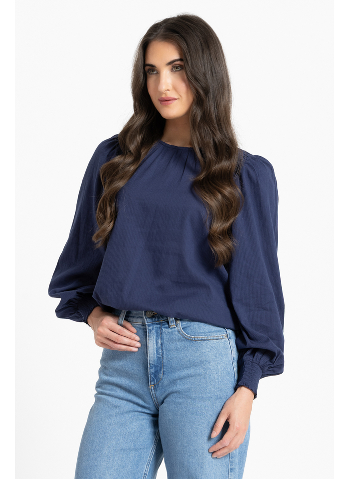 Seeking Lola Honeycombe Blue