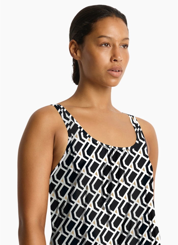 Sea Level Costa Blouson Tank Multifit Tankini