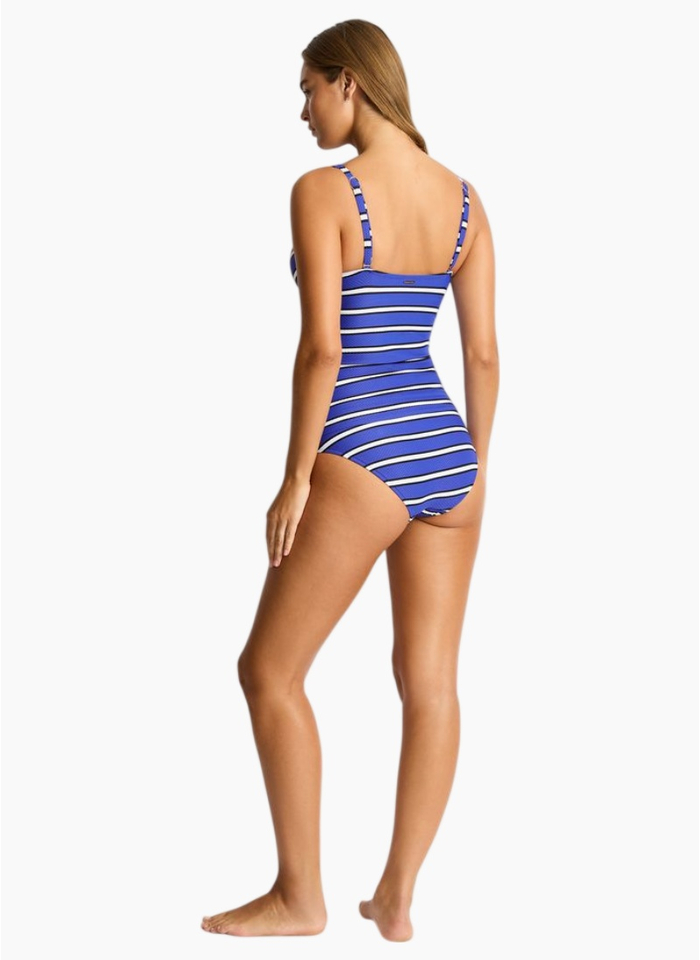 Sea Level Voyage Cross Front Multifit Tankini