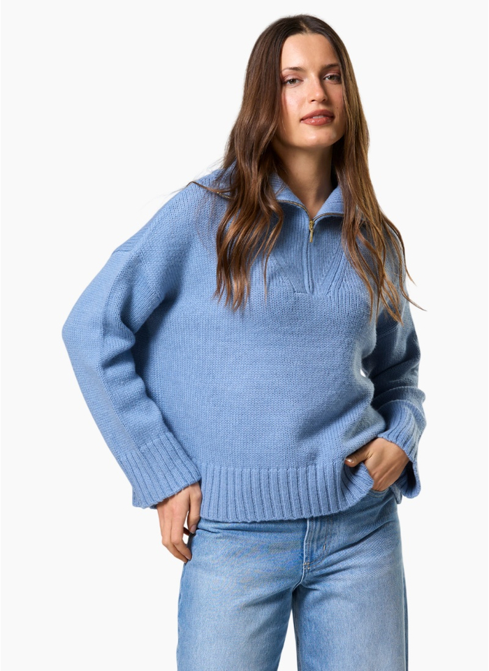 Stella + Gemma Cory Zip Knit