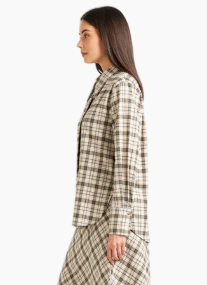 Tuesday Label George Shirt | Soft Plaid