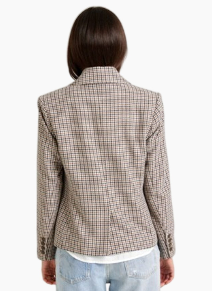 Tuesday Label Ralph Blazer Houndstooth