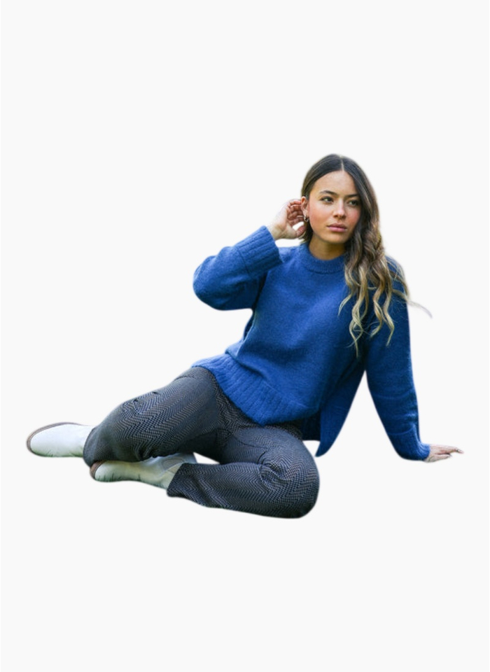 Vassalli Orbit Sweater - Denim Blue