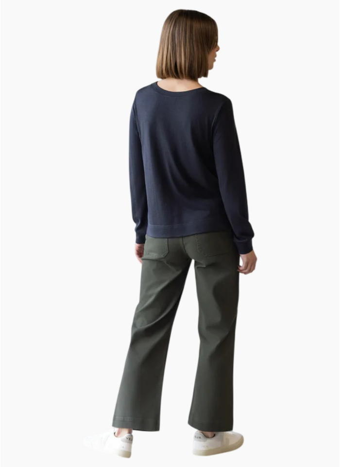 Vassalli Remy Merino Top - Midnight