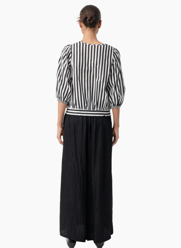 Blacklist 3153 Zurich Top - Black Stripe