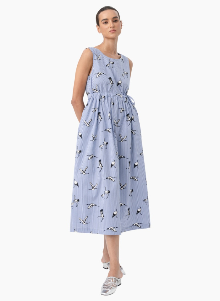 Blacklist 973 Como Dress - Heron Stripe