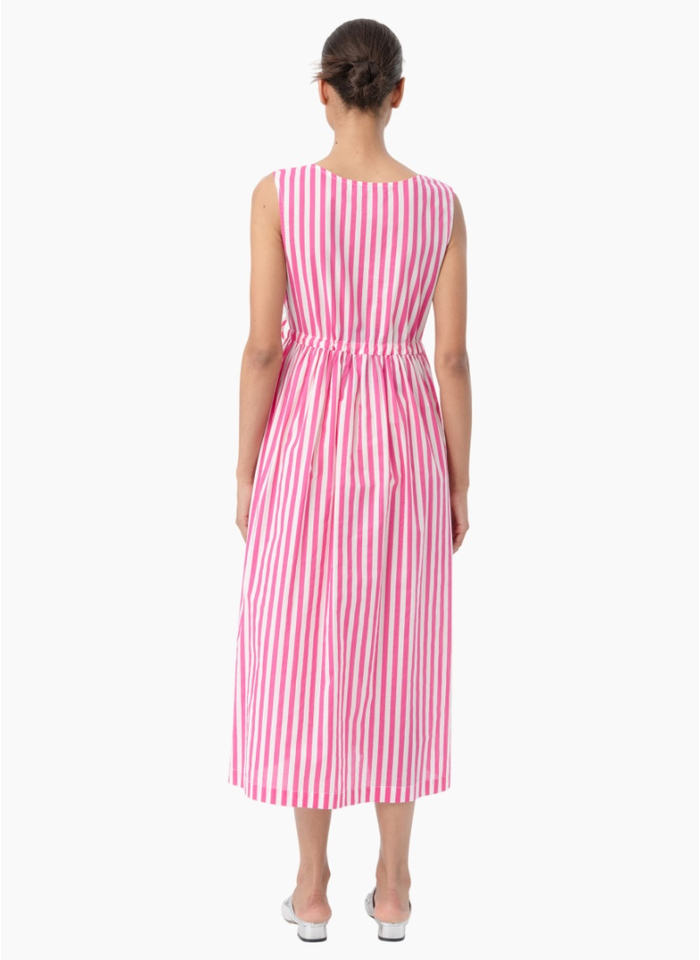 Blacklist 973 Como Dress - Pink Stripe