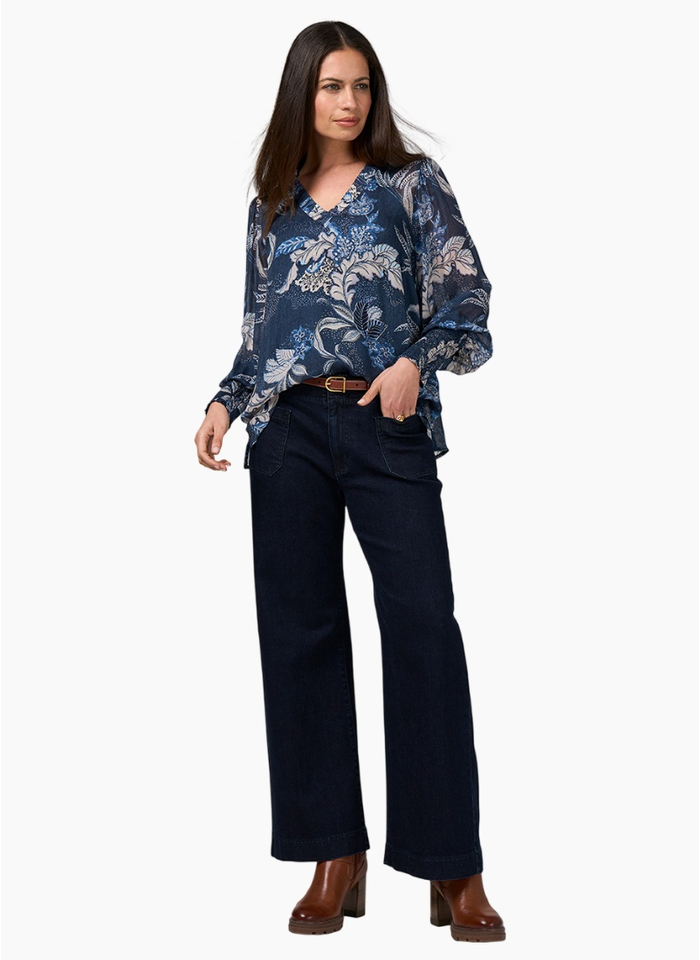 Loobies Story Casella Top-Blue