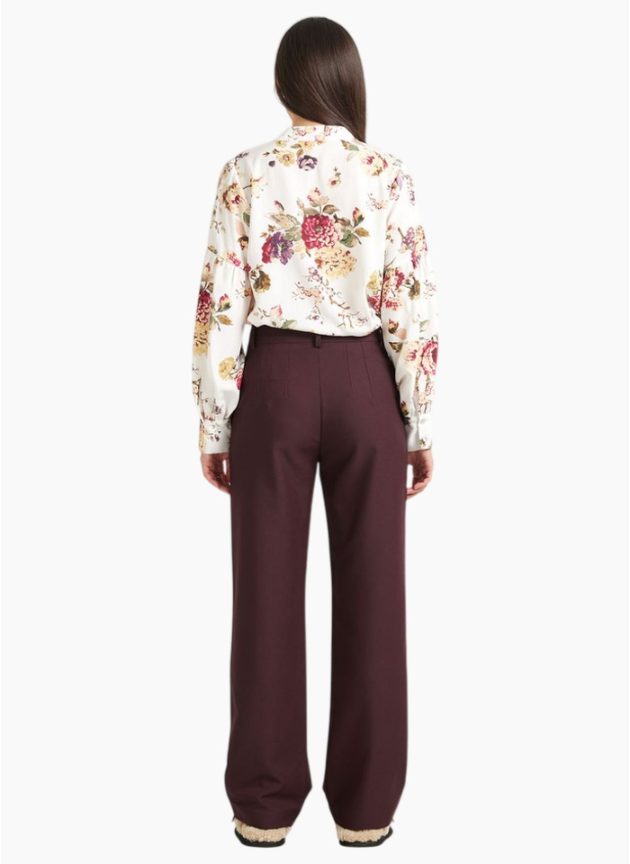 Tuesday Label BASE PANTS - MERLOT